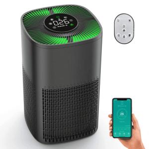 Smart Air Purifier For Home Bedroom H13 Hepa Air Purifier