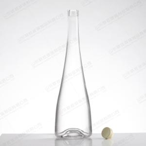 375 Ml 500ml 750ml Wine Liquor Vodka Glass Bottles With Rubber Stopper Sealing