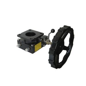 Customizable Cast Aluminium Ball Valve Gearbox Protection Rating Ip 65