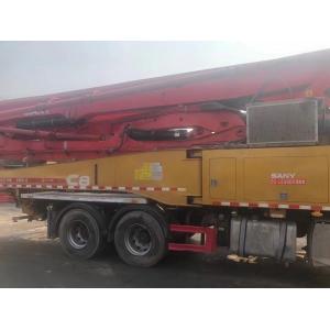 Productivity Used Concrete Pump Truck 49 Meters Cylinder Type Send an Inquiry