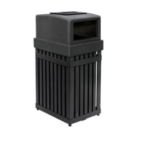 Rotational Molding Products Fashion outdoor trash can plastic sanitation trash