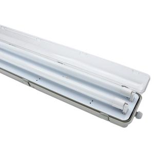 Vapor Tight LED Waterproof Tube Light Linkable Dustproof Suspended