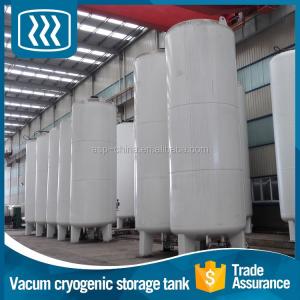 Stainless steel liquid oxygen transport truck air compressor storage tank liquid