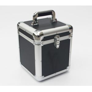 LPS Black 7'' LP 50 Aluminum Vinyl Carry Cases Vinyl Records Aluminum Storage