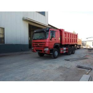Tubeless Tire Design 60 cubic HOWO 400HP Tipper 6*4 Tipping Trucks for High