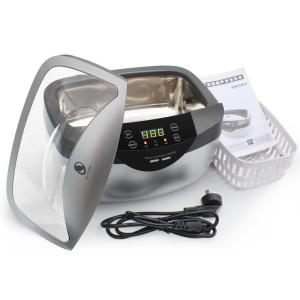 Effectively Remove Tarnish Digital Ultrasonic Cleaner , 2.5L Ultrasonic Jewelry