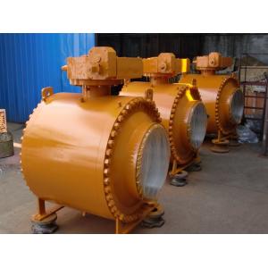 China BW Ends PTFE Seat 300LB Trunnion Mounted Ball Valve on sale