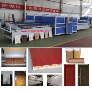 PVC profile vacuum press machine vacuum membrane press machine