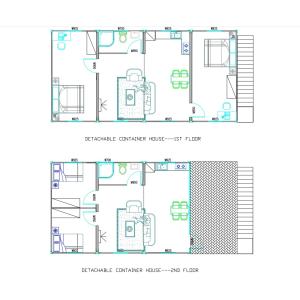 4 Bedroom Container Home Shiping Container House Mobile Home Trailer House With