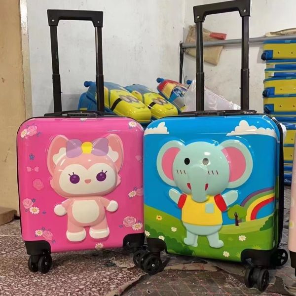 Buy Discovering Wonderland Innovative Kids' Rolling Luggage 18 Inches For Young Explorers at wholesale prices