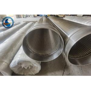 Galvanizing And SS 304 Johnson Wedge Wire Water Well Screen Filter Pipe