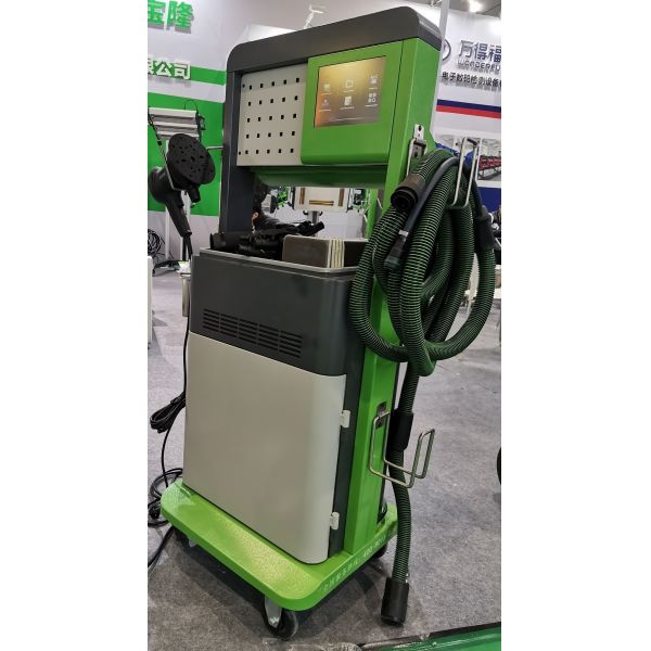 Buy Screen Control Pneumatic Dust Extractor Big Dust Bag Green Color at wholesale prices