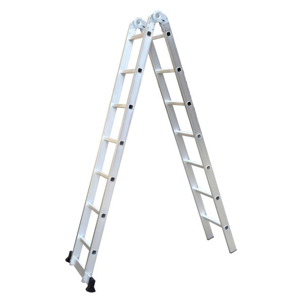 Buy En131 6.02m 2X11 Aluminium Step Ladder at wholesale prices