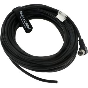 China Alvin's Cables Hirose 6 Pin Female Right Angle Twisted Power IO Trigger Cable for Basler GIGE AVT CCD Camera 10M| 32.8FT on sale