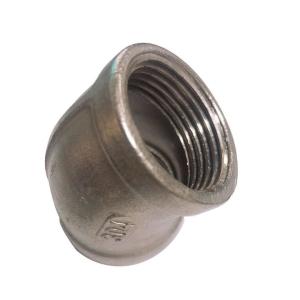 Customized OEM Support for 201 304 Stainless Steel 45 Degree Elbow Female Pipe