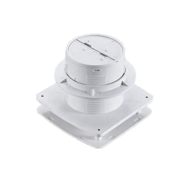 DC Electric Current Type Plastic Blade Material Wall Mounted Bathroom Air Extractor Fan