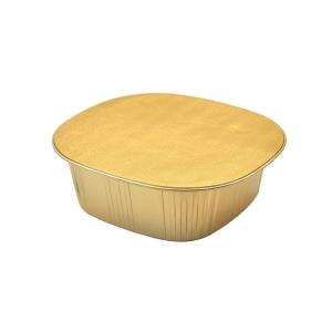 650ml square aluminum foil sealed box