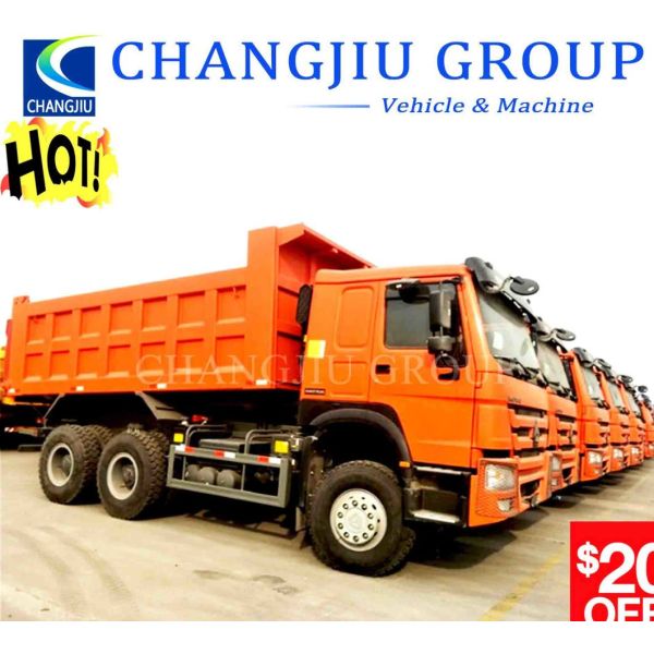 Sino Truck Used 336HP 371HP HOWO 10 Wheels 12 Wheels Dump Truck Tipper Truck 6X4 8X4 with Good Condition 50t for Africa Market