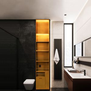 304 Stainless Steel Shower Niche with Embedded Custom Design Full Welded