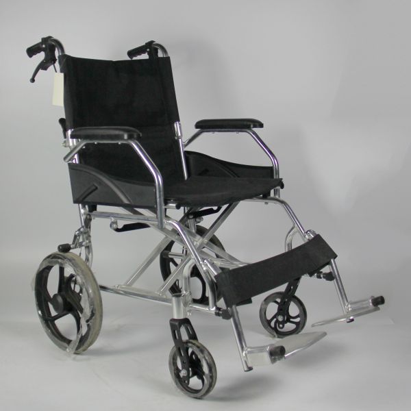 Buy Compact Small Aluminum Manual Wheelchair For Travel at wholesale prices