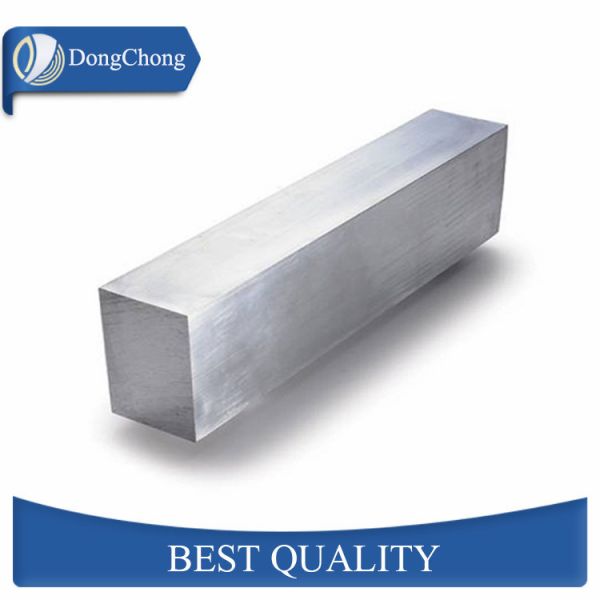 Military Material Solid Aluminum Square Bar Aviation Parts Use High Plasticity