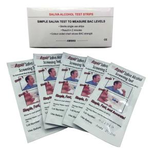 High Accuracy Saliva Alcohol Test Strips Ce Certificate