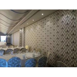 Customized BUNGE Interior Wood Folding Partition Walls 85mm Thickness