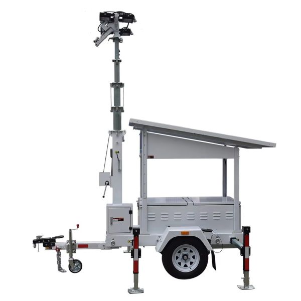 Buy Portable Solar Light Tower with 6m mast For Emergency Rescue Lighting at wholesale prices