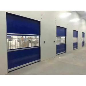 Fast Heat Preservation PVC High Speed Door with CE Certificate and Electric Control Box