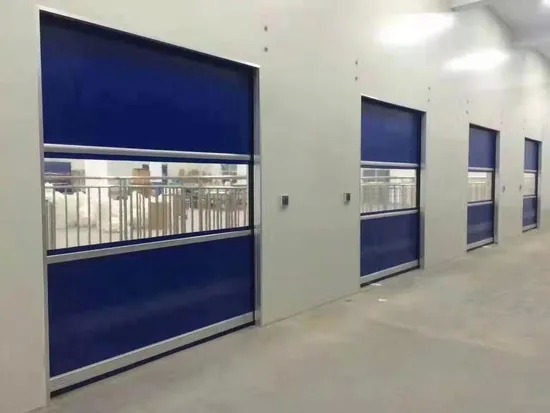 Buy Automatic High Speed Spiral Door with 220/380V 50Hz 750W Motor and 0.8-1.2m/s Opening Speed for Industrial Use at wholesale prices