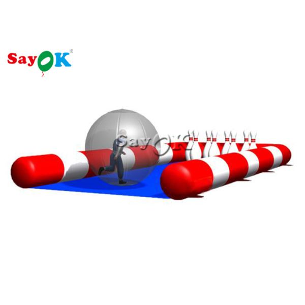 Inflatable Wrestling Ring Customized Inflatable Human Bowling Equipment