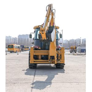 WZ40-30 Mini Backhoe Loader Hydraulic 4x4 3 Ton With Multifunction Bucket