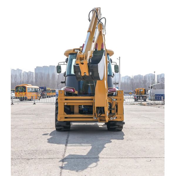 WZ40-30 Mini Backhoe Loader Hydraulic 4x4 3 Ton With Multifunction Bucket