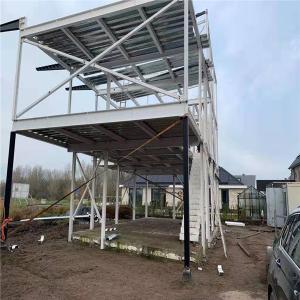 Cement Board Steel Structure Homes With Floor Deck