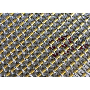 6.2mm L30m Flexible Metal Mesh Fabric 50.1% Gap