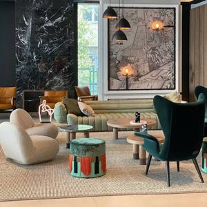 Contemporary Upholstered Sofa Chaise Sleeper Convertible Couch Sofa Sectional