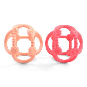 Watermelon Chewing Silicone Teething Ball Baby Molar Silicone Ball Teether