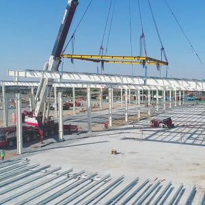 Versatile Steel Frame Structure with Customizable Design