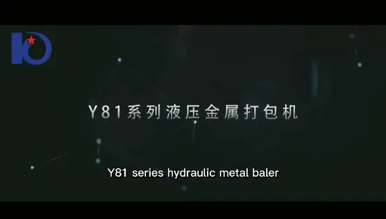 Y81F-160 Hydraulic Press Machine for Scrap Aluminum with 1600*1000*800mm Press