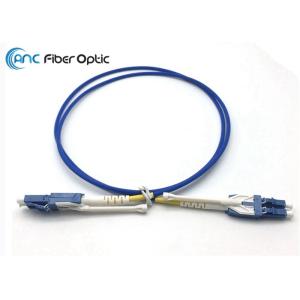 Data Center Uniboot Lc To Lc Fiber Patch Cable Switchable SM OM3 OM4 With Pull