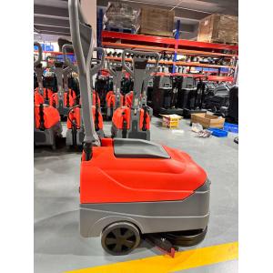 Foldable, Portable, And Compact Floor Scrubber.