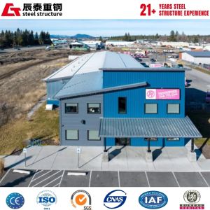 The Spatial Design Is Flexible Fashionable Steel Structure Office Building