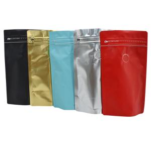 Bean Valve Foil 250g 1/2 Pound Coffee Packaging Pouch
