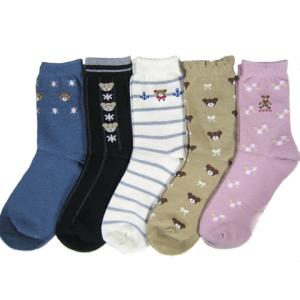 Ladies bright Patterned socks