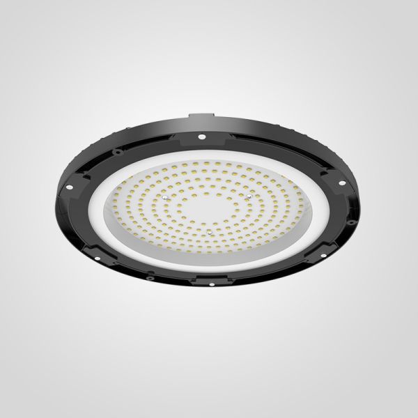 Industrial LED High Bay Lights with Integrated Lenses and 5000K Color Temperatur