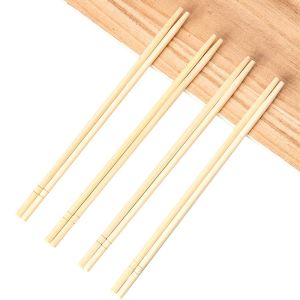Customized Personalized Packaging Disposable Chopsticks Hot Round Bamboo