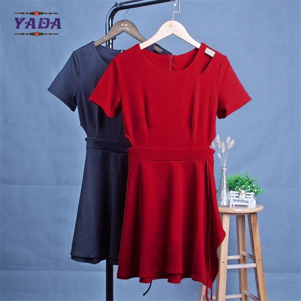 Casual sexy ladies one piece party elegant casual autumn dress women clothing 2017 with high quality