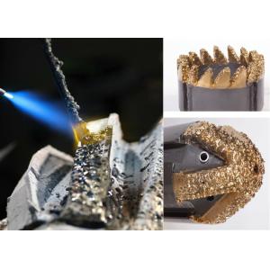 Quality Composite Welding Tungsten Carbide Rod With YG8 Tungsten Carbide Grit for sale