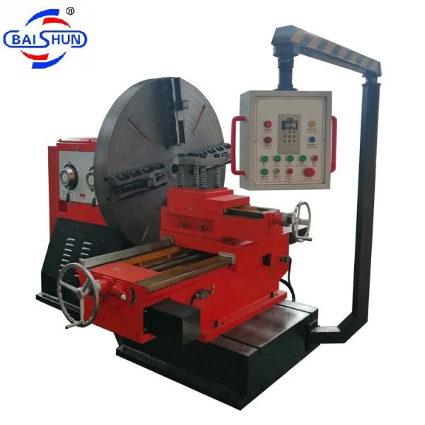 Buy Heavy Duty Facing Lathe Machine Economic Flange Turning Lathe Disc Machining at wholesale prices