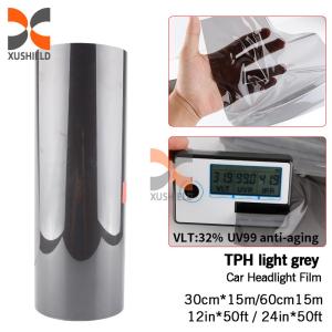 Light Black Headlight Tint Film